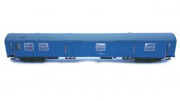 TT MÁV four-axle luggage van, blue