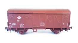 H0 MÁV two-axle closed freight car, Ep. V running no. 2