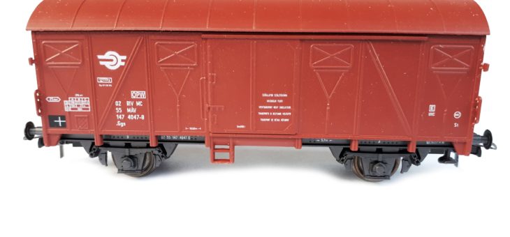 New two-axle MÁV freight cars!