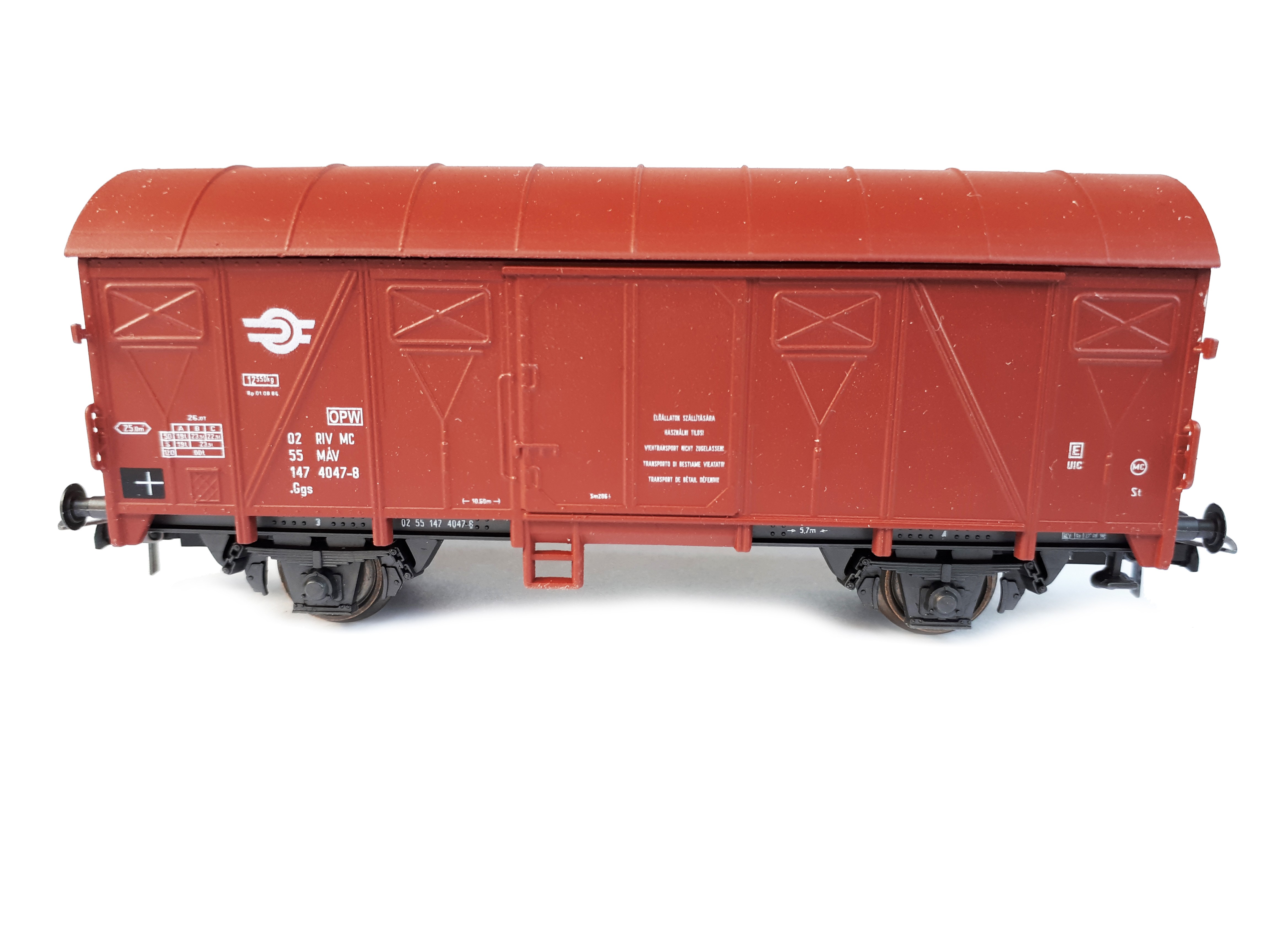 Ep. IV. MÁV Ggs freight cars